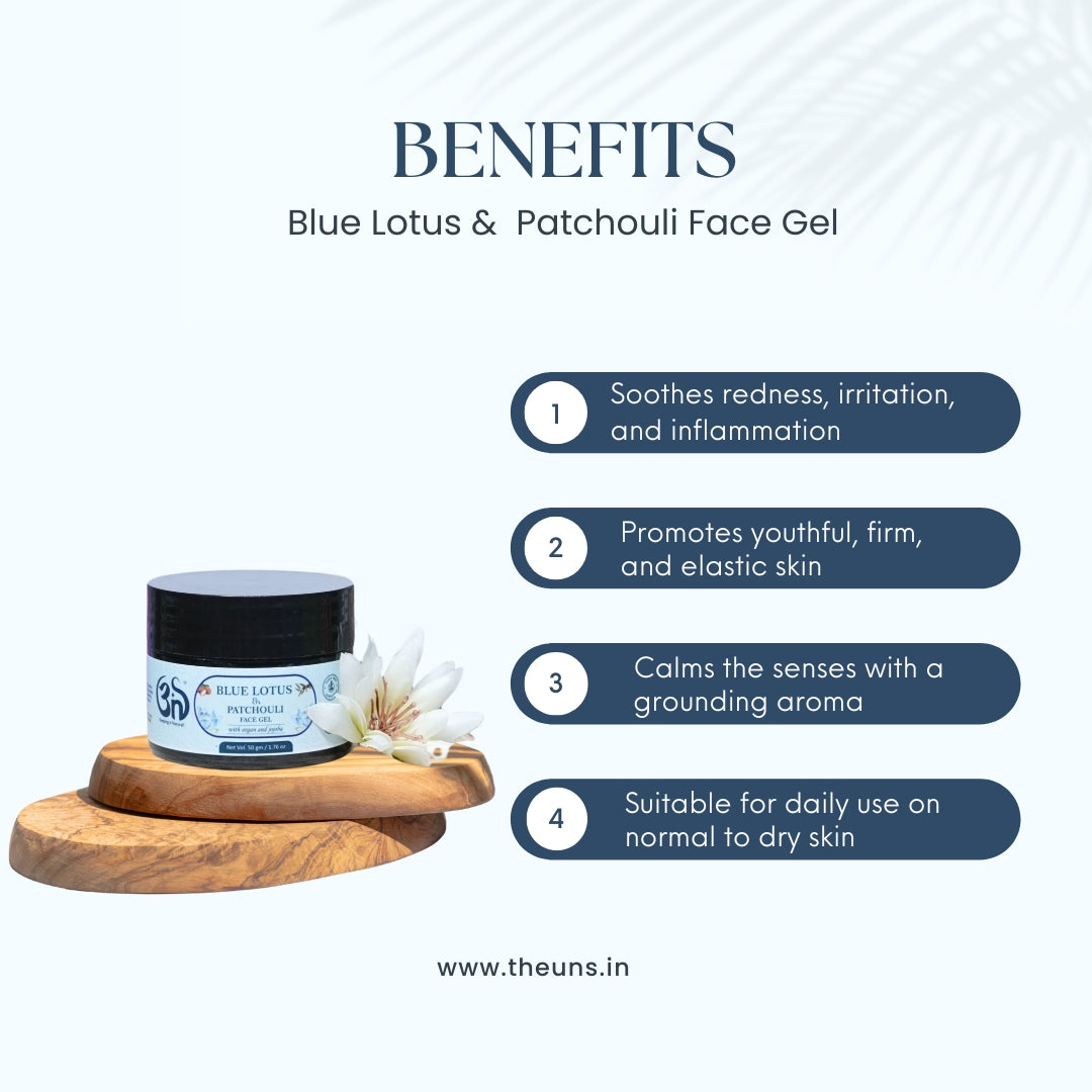 Blue Lotus And Patchouli Gel