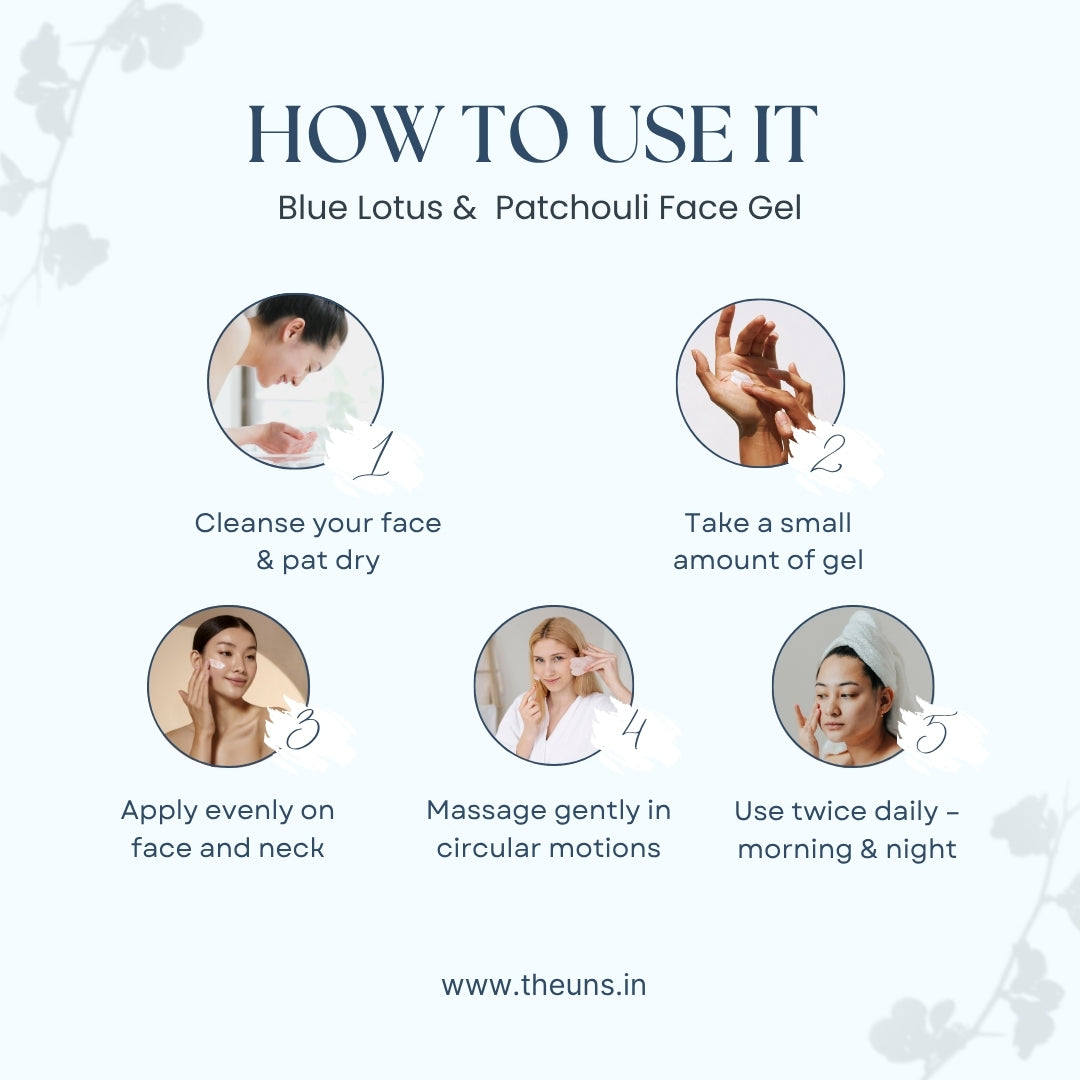 Blue Lotus And Patchouli Gel