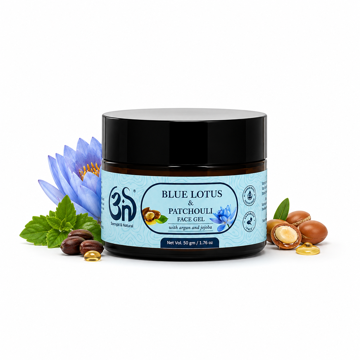 Blue Lotus And Patchouli Gel