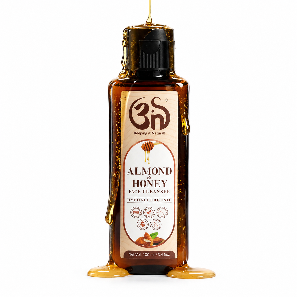 Almond And Honey Face Cleaner