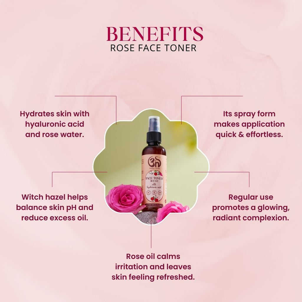 ROSE AND HYALURONIC FACE TONER