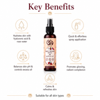 ROSE AND HYALURONIC FACE TONER