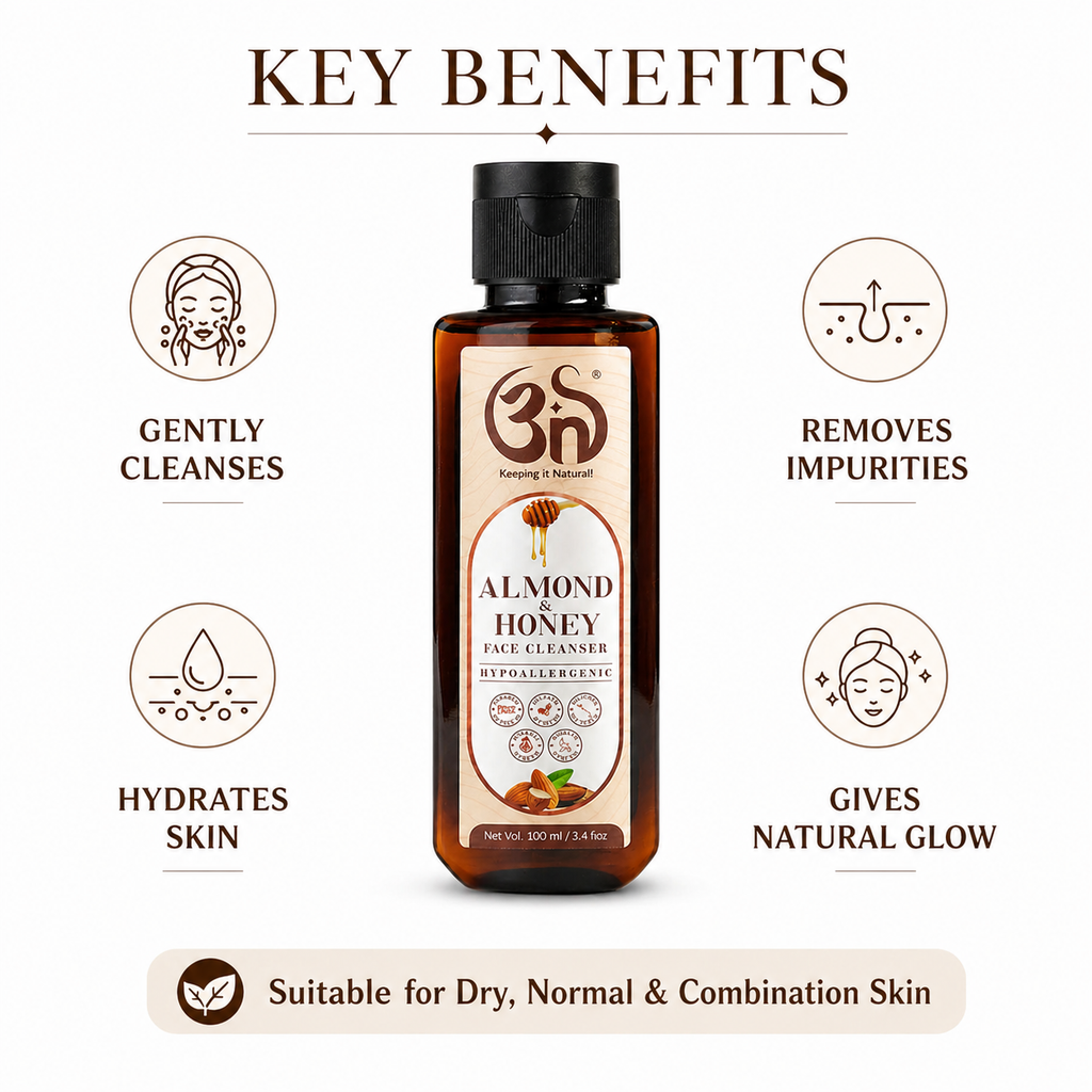 Almond And Honey Face Cleaner
