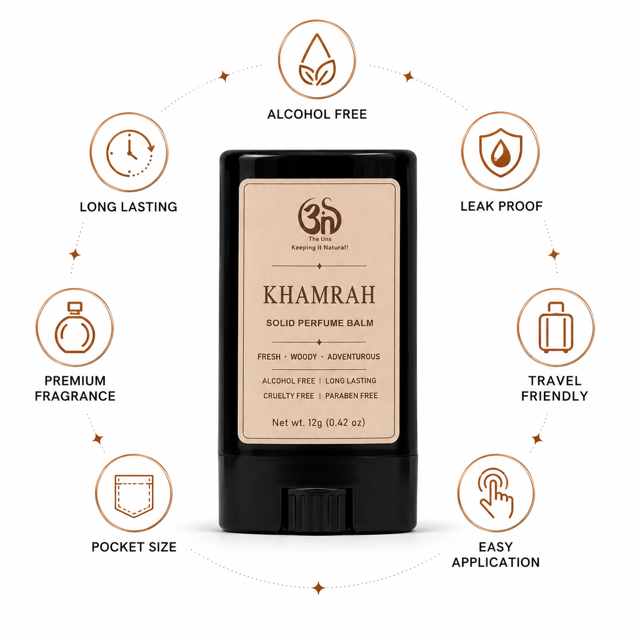 Khamrah Solid Perfume Stick