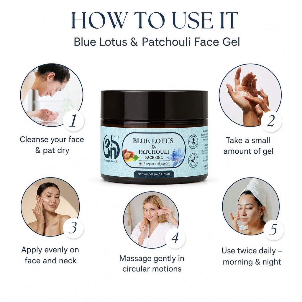 Blue Lotus And Patchouli Gel