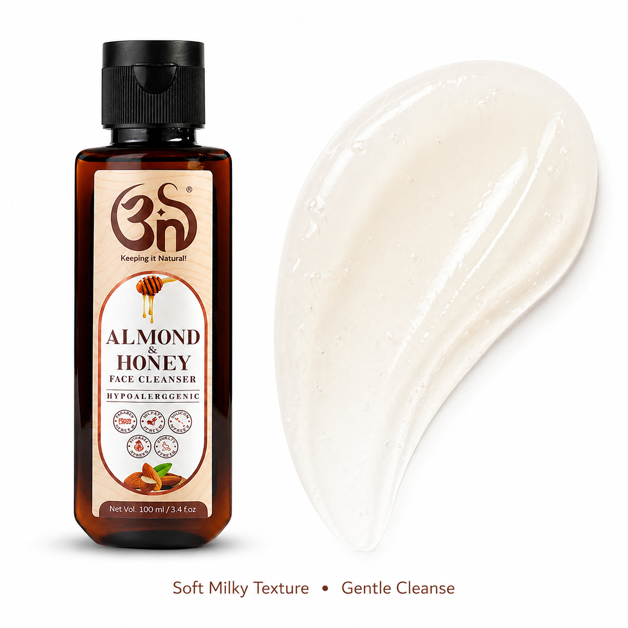 Almond And Honey Face Cleaner