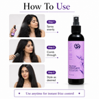 Frizz control hair spray