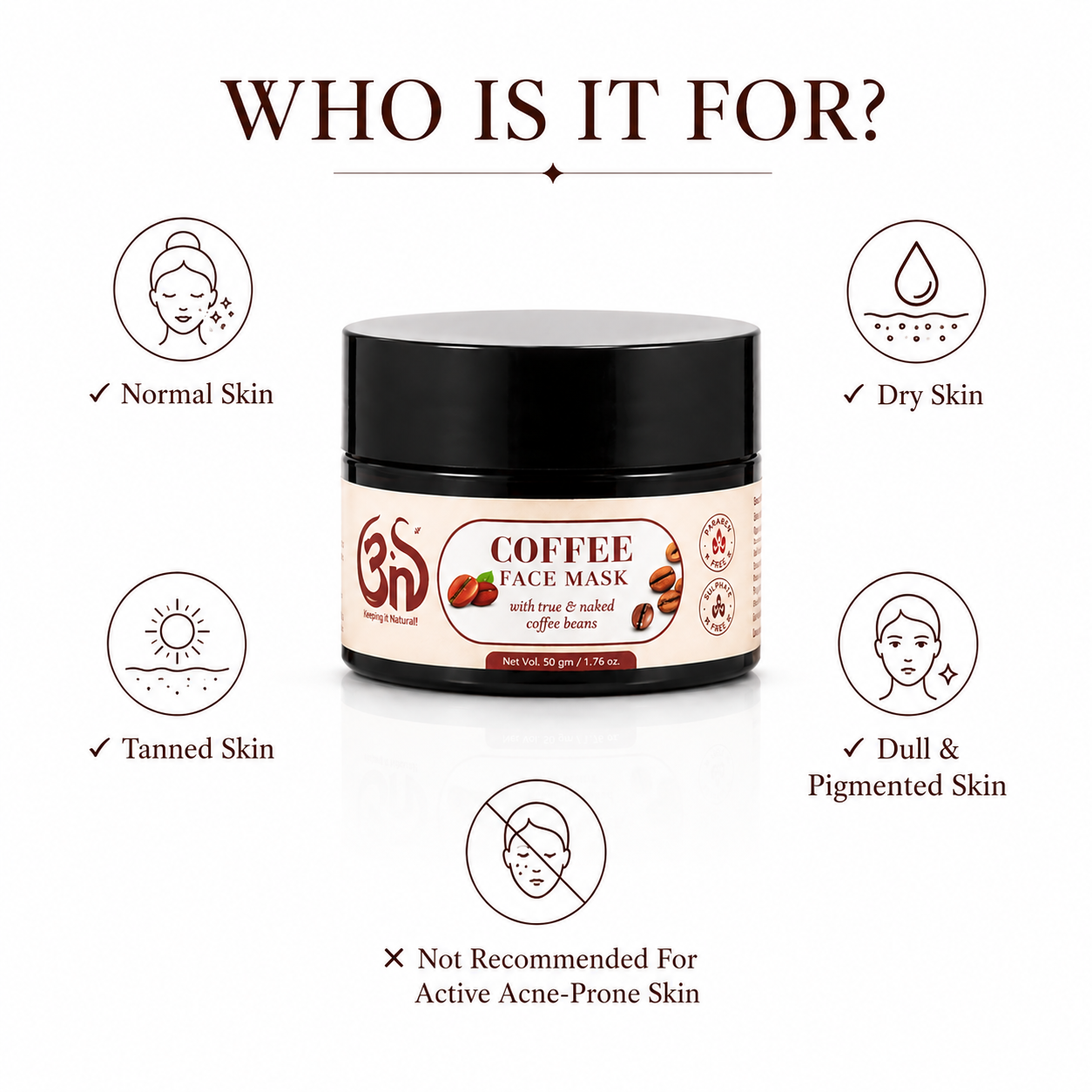 COFFEE FACE MASK