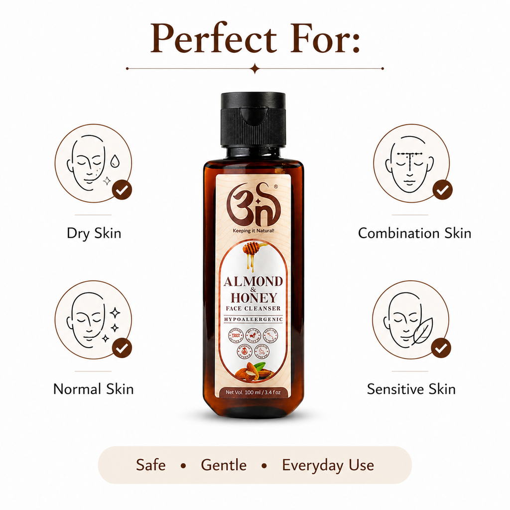 Almond And Honey Face Cleaner