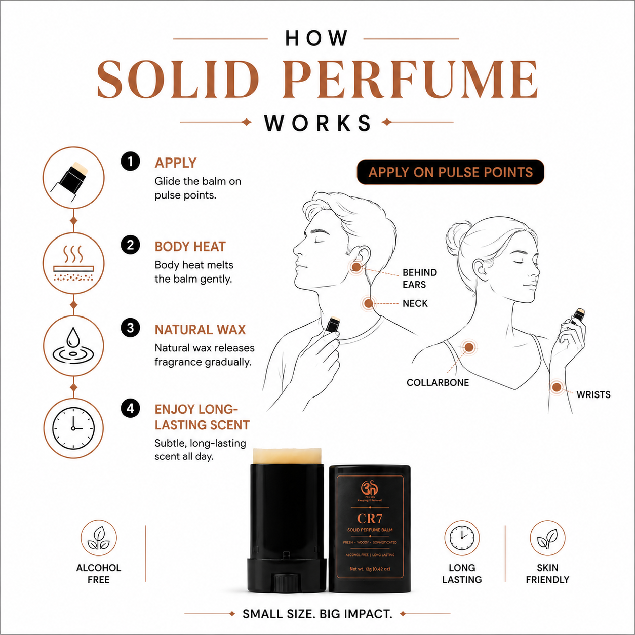 CR7 Solid Perfume Stick