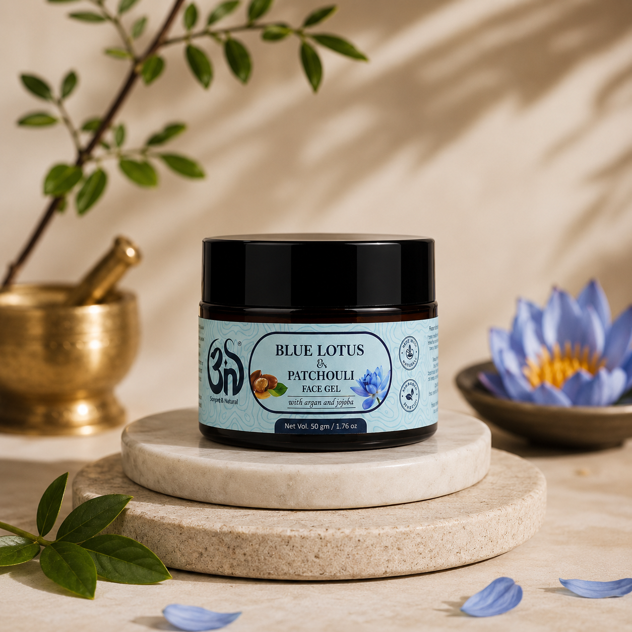 Blue Lotus And Patchouli Gel