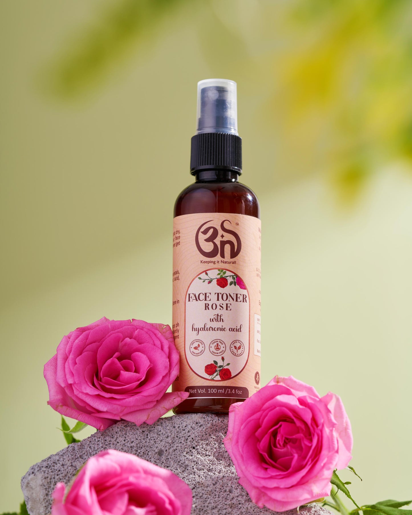 ROSE AND HYALURONIC FACE TONER