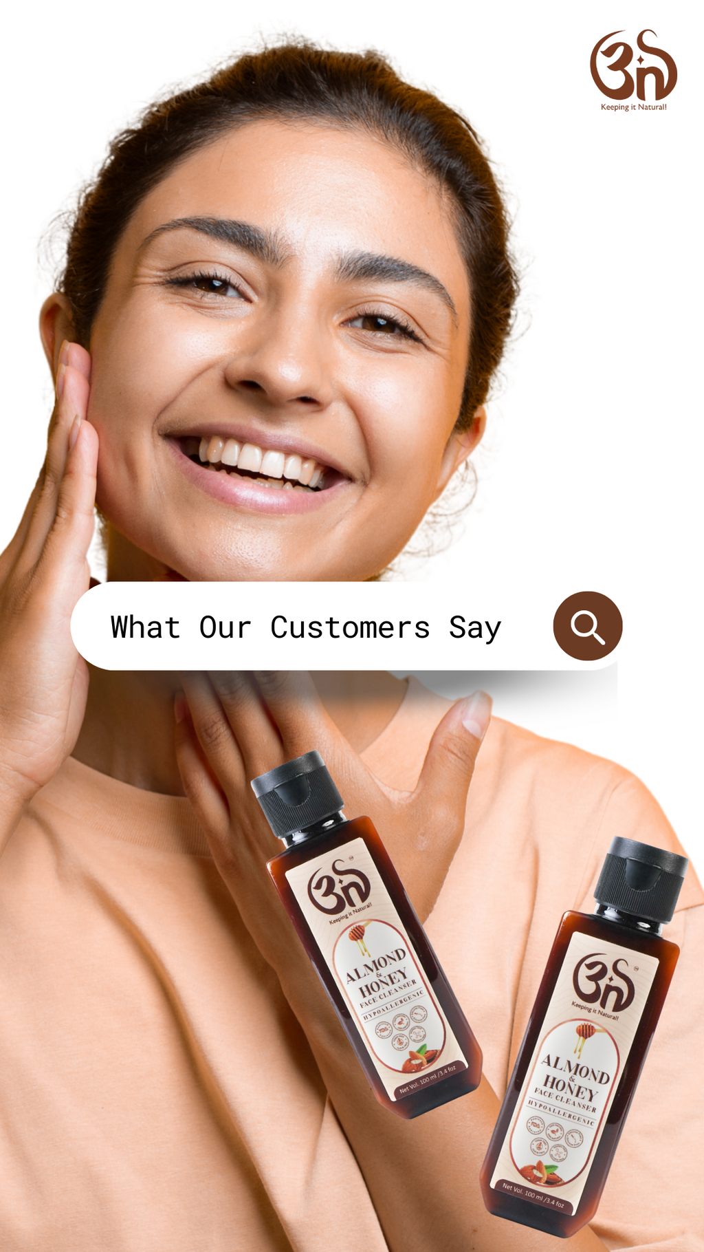 Almond And Honey Face Cleaner