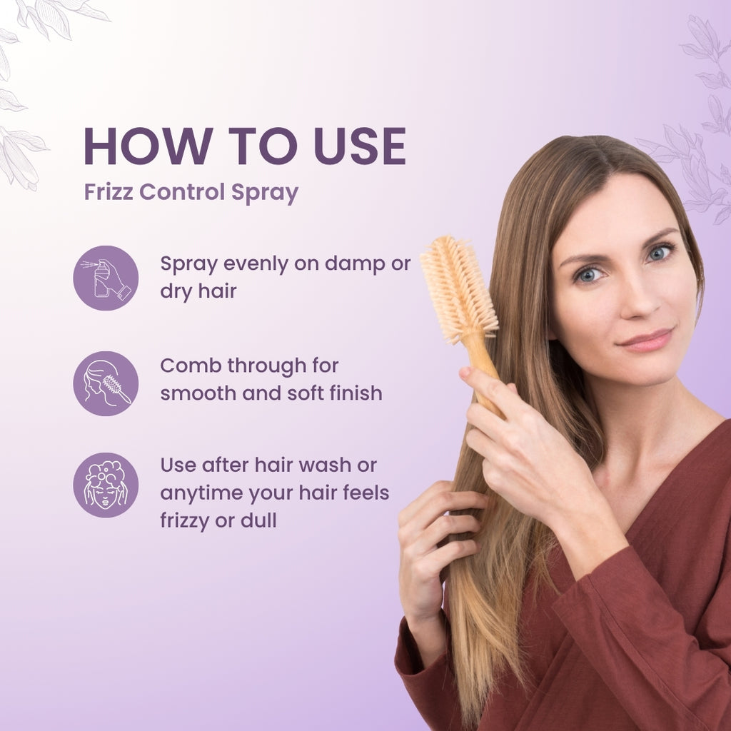 Frizz control spray
