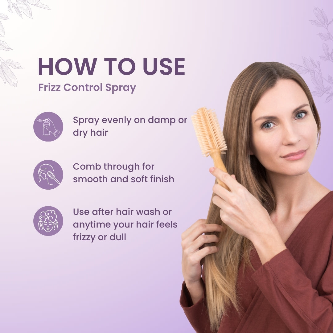 Frizz control spray