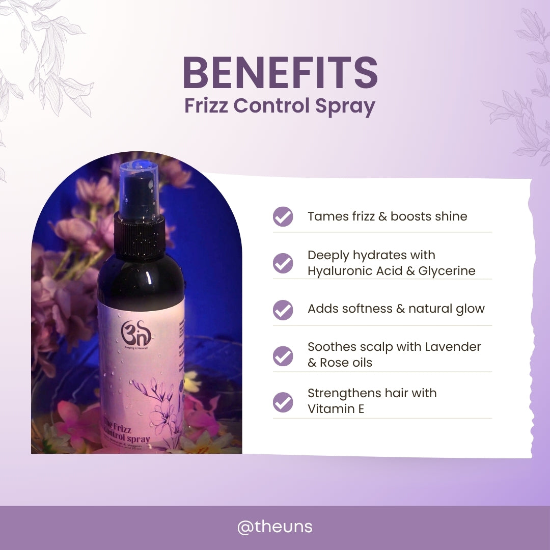 Frizz control spray