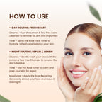 Clear & Confident Trio – Cleanser + Toner + Scar Repair Gel