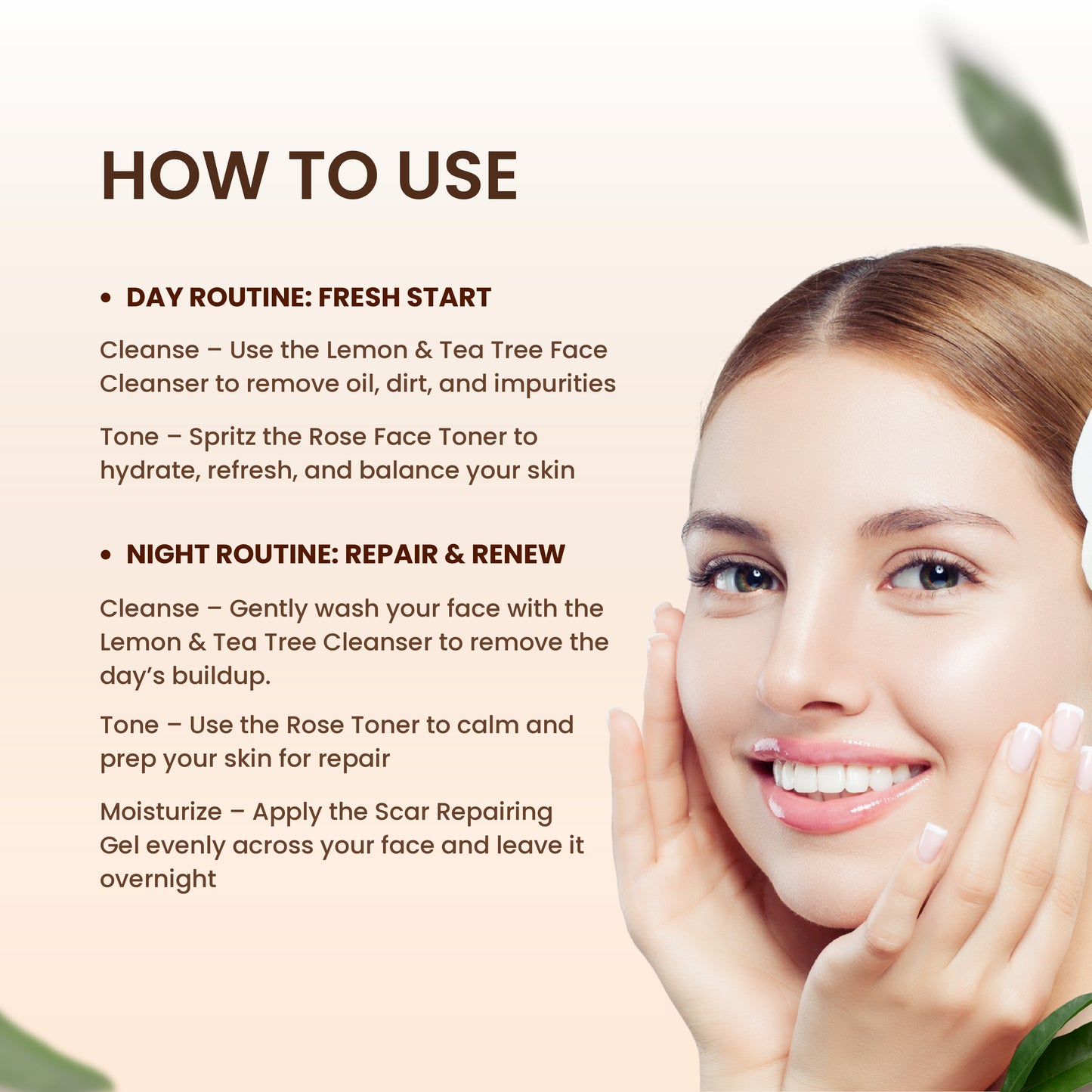 Clear & Confident Trio – Cleanser + Toner + Scar Repair Gel