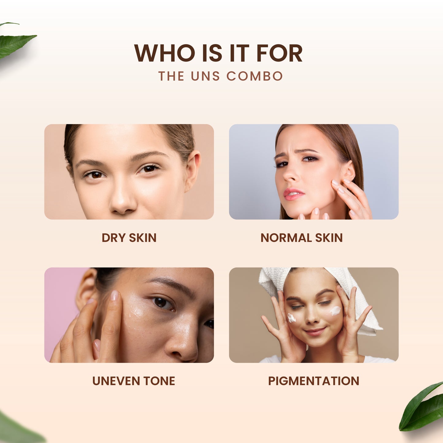 Glow Reset Combo – Almond Cleanser + Rose Toner + Blue Lotus Gel + Night Cream
